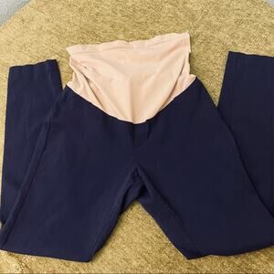 Motherhood Maternity Leggings, Navy Blue, Medium